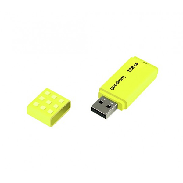 Флеш-накопичувач USB2.0 128GB Goodram UME2 Yellow (UME2-1280Y0R11)