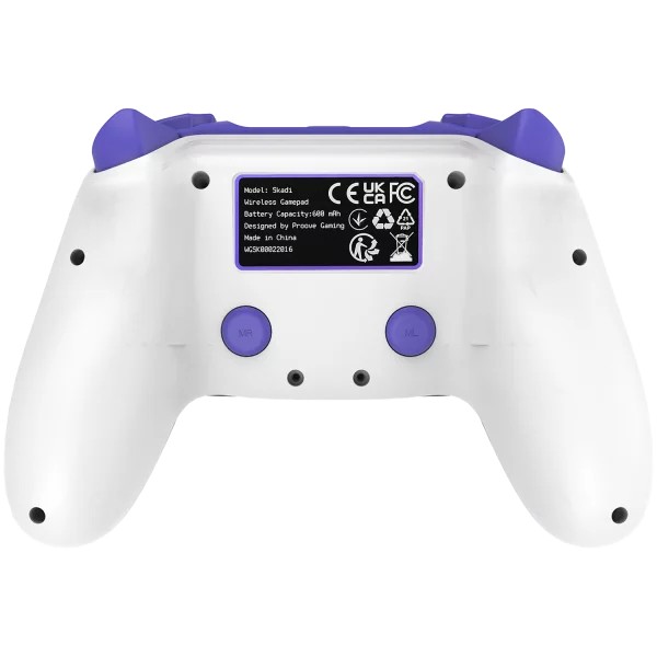 Геймпад бездротовий Proove Gaming Skadi White/Purple