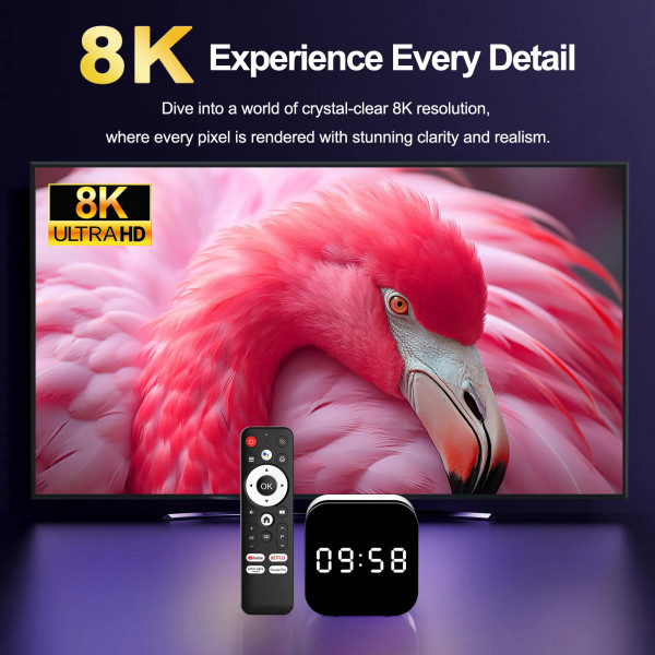 HD медіаплеєр H96 Max H728 4/32 GB
