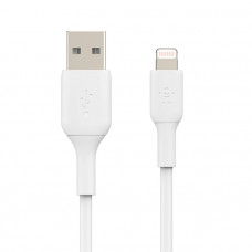 Кабель Belkin PVC USB - Lightning (M/M), 0.15 м, White (CAA001BT0MWH)