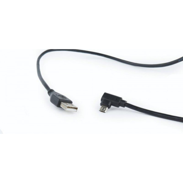 Кабель Cablexpert USB - micro USB V 2.0 (M/M), 1.8 м, преміум, чорний (CC-USB2-AMmDM90-6)