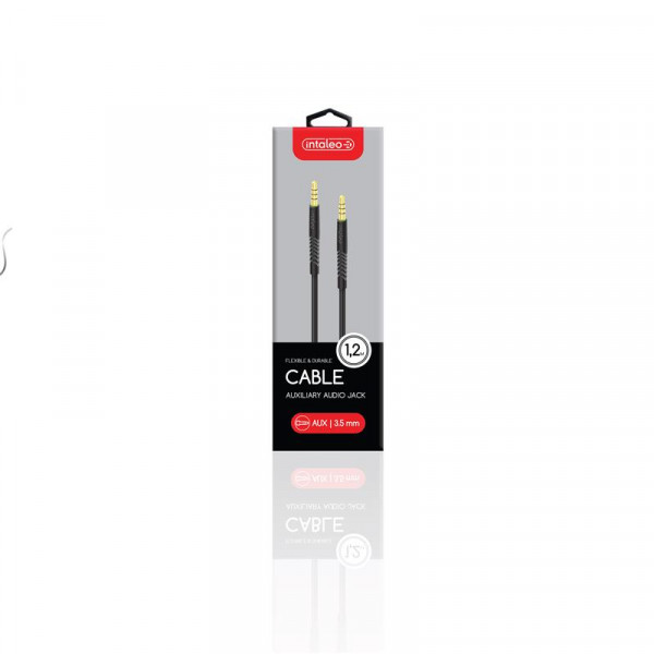 Кабель Intaleo CBFLEXA1 3.5 мм - 3.5 мм (M/M), 1.2 м, Black (1283126487538)
