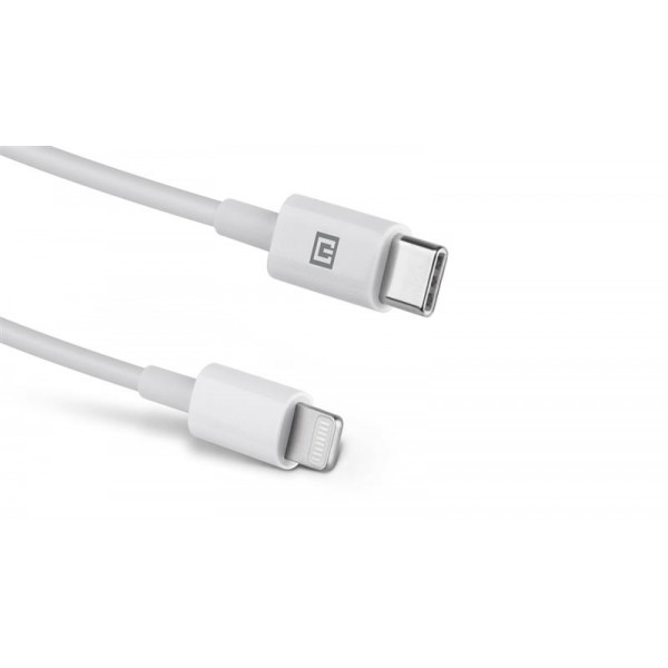 Кабель REAL-EL USB Type-C - Lightning (M/M), 2 м, White (EL123500058)