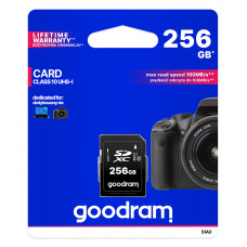 Карта пам`ятi SDXC 256GB UHS-I/U3 Class 10 Goodram R100/W10MB/s (S1A0-2560R12)