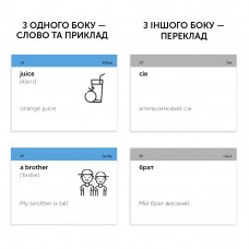 Картки для вивчення англійської мови English Student. A1 – Elementary