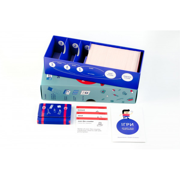 Картки для вивчення англійської мови English Student. Medical English