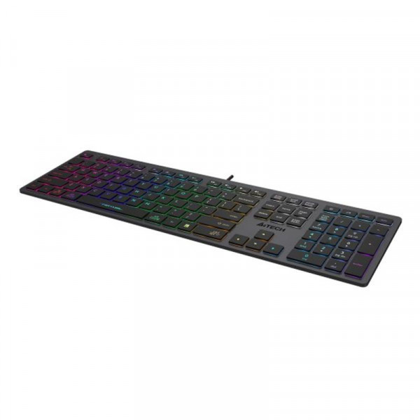 Клавіатура A4Tech Fstyler FX60H Grey Neon Backlit
