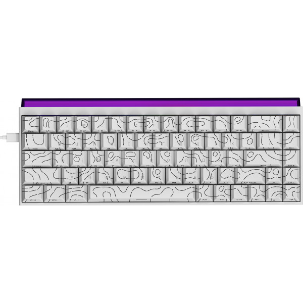 Клавіатура Ajazz NK68 Red Switch White USB-C (NK68-R-S-W)