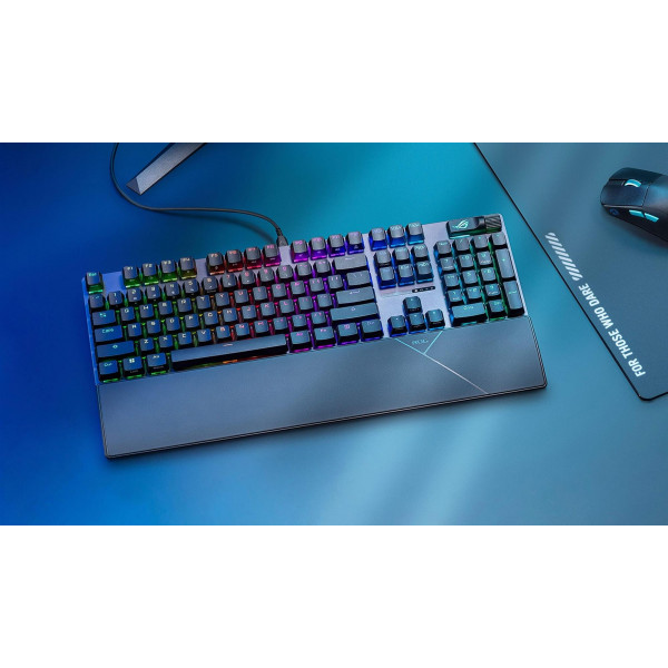 Клавiатура Asus ROG Strix Scope II X Black (90MP03XG-BKMA00)