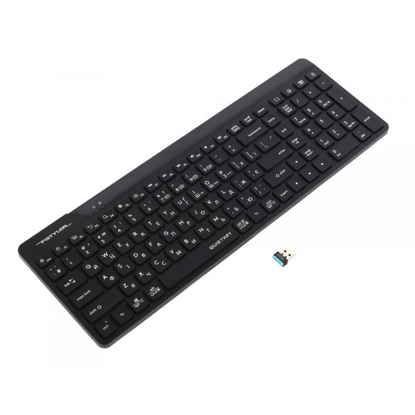 Клавіатура бездротова A4Tech FBK23 AS Black