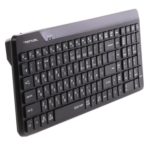 Клавіатура бездротова A4Tech FBK23 AS Black