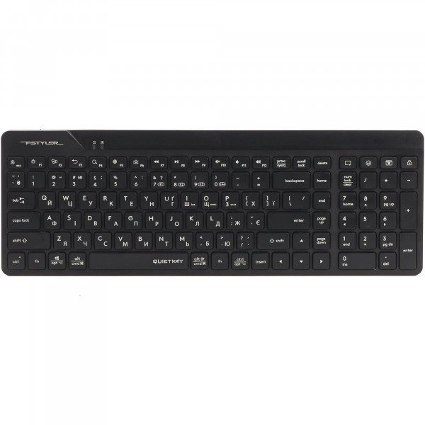 Клавіатура бездротова A4Tech FBK23 AS Black