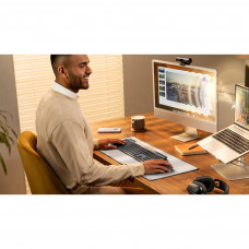 Клавiатура бездротова Logitech Slim Solar+ for Business Graphite (920-013779)