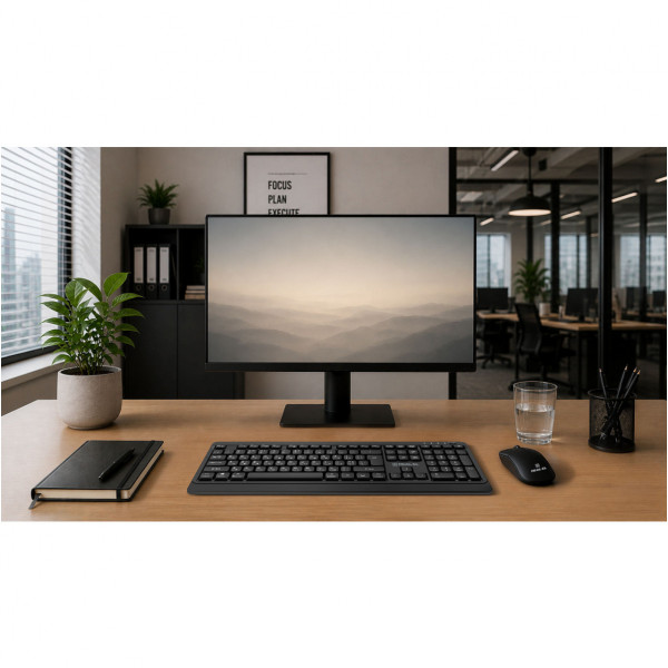 Клавіатура бездротова REAL-EL RK-760W Black