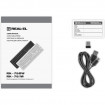 Клавіатура бездротова REAL-EL RK-760W Black