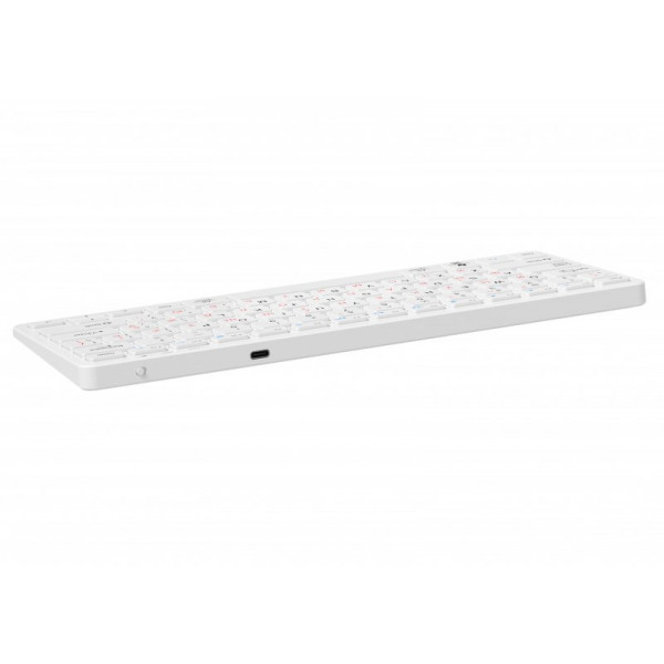 Клавiатура Maxxter KBW-C01S-UA Silver