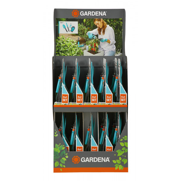 Комплект садових інструментів базовий Gardena Classic Ergo (арт.8950,8935,8754,11511) (08965-30.000.00)