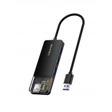 Концентратор Cabletime USB - 4 Port USB 3.0, 5Gbps, 0.15 m (CB01B)