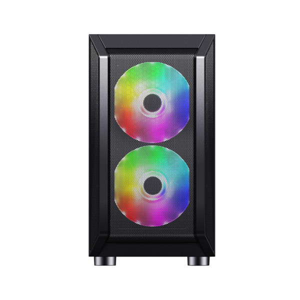 Корпус 1stPlayer D3-3F2-PLUS Black без БЖ