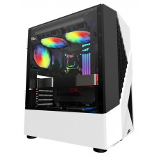 Корпус 1stPlayer F3-A-4F1 White 600W