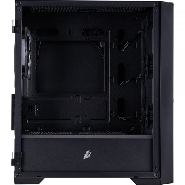 Корпус 1stPlayer T4-BK-4FS7 Black
