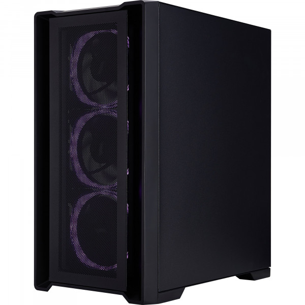 Корпус 1stPlayer T4-BK-4FS7 Black