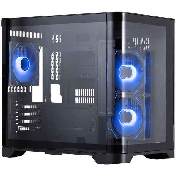 Корпус 1stPlayer UV5-BK-2FC7R-1FC7 Black без БЖ