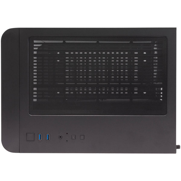 Корпус 1stPlayer UV5-BK-2FC7R-1FC7 Black без БЖ