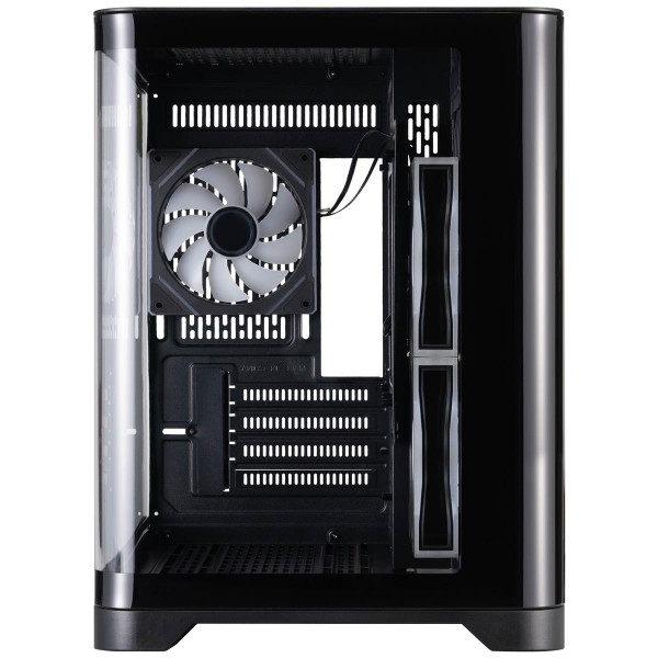 Корпус 1stPlayer UV5-BK-2FC7R-1FC7 Black без БЖ