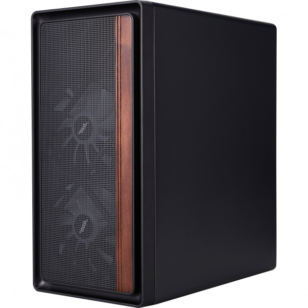 Корпус 1stPlayer WD1-BK-3F1 Black