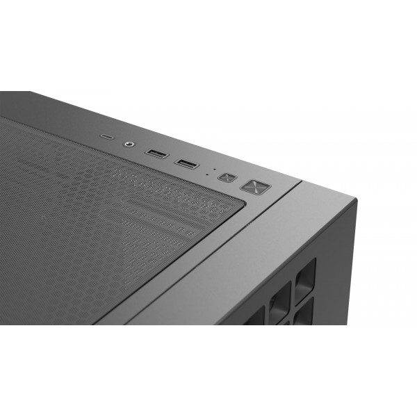 Корпус AeroCool D302A-G-BK-v1 (ACCS-DS04043.11) Black без БЖ
