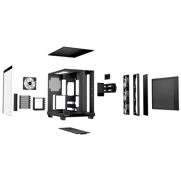 Корпус be quiet! Light Base 500 LX Black (BGW85) без БЖ