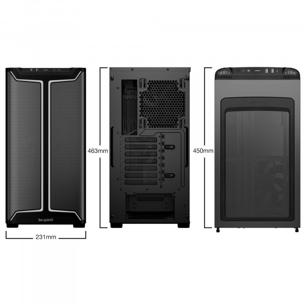 Корпус be quiet! Pure Base 501 DX Black (BGW76)