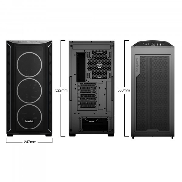 Корпус be quiet! Shadow Base 800 FX Black (BGW63)