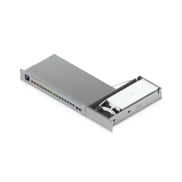 Кріплення в стійку 1U" для комутатора Ubiquiti Pro Max 16 Rack Mount (UACC-PRO-MAX-16-RM)