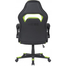 Крісло для геймерів 2E Gaming Hebi Black/Green (2E-GC-HEB-BK)