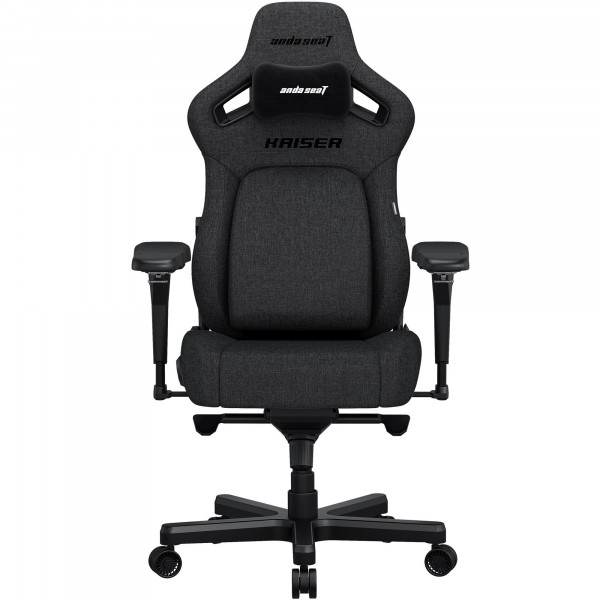 Крісло для геймерів Anda Seat Kaiser 4 Size L Dark Grey Fabric (AD12YDDC-L-20-GB-CF)