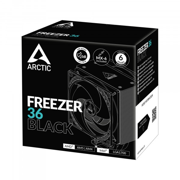 Кулер процесорний Arctic Freezer 36 Black SI (AOCPU00012A)