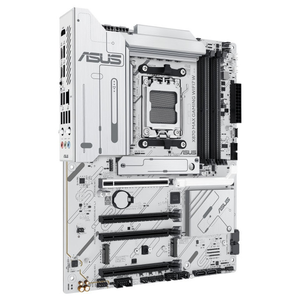 Материнська плата Asus X870 Max Gaming WiFi7 White Socket AM5