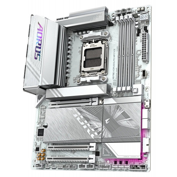 Материнська плата Gigabyte X870E Aorus Elite WiFi7 Ice Socket AM5