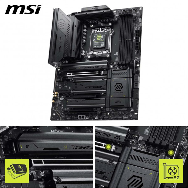Материнська плата MSI MAG X870E Tomahawk Max WiFi Socket AM5