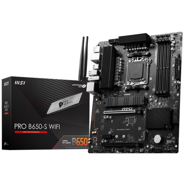 Материнська плата MSI Pro B650-S WiFi Socket AM5