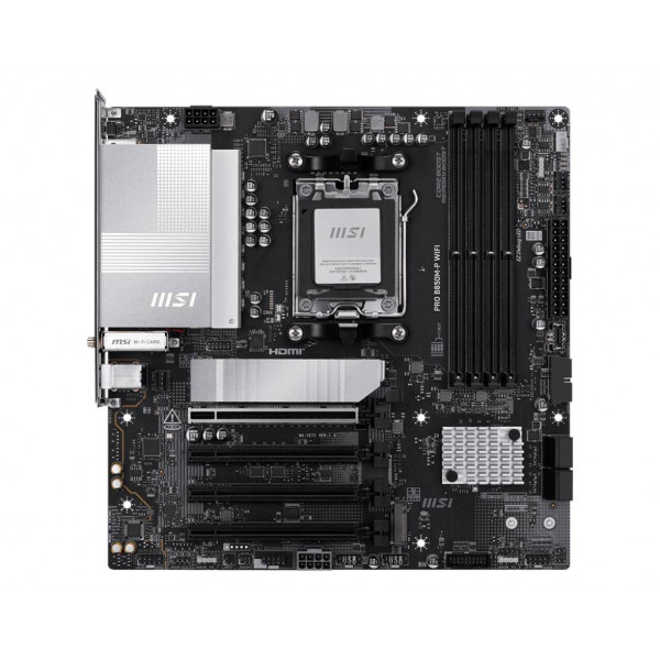 Материнська плата MSI Pro B850M-P WiFi Socket AM5