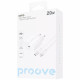 Мережевий зарядний пристрій Proove Rapid 20W White (WCRP20012102) + кабель Lightning