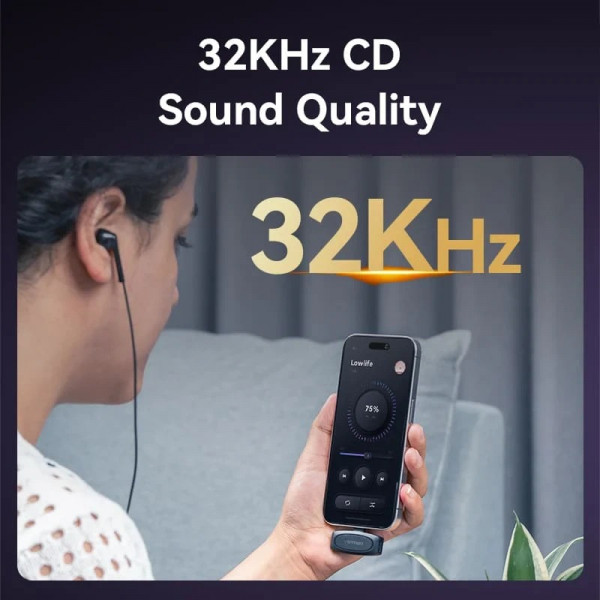 Мікрофон Vention USB Type-C 2-Pack Wireless Lavalier Black (NCBB0)