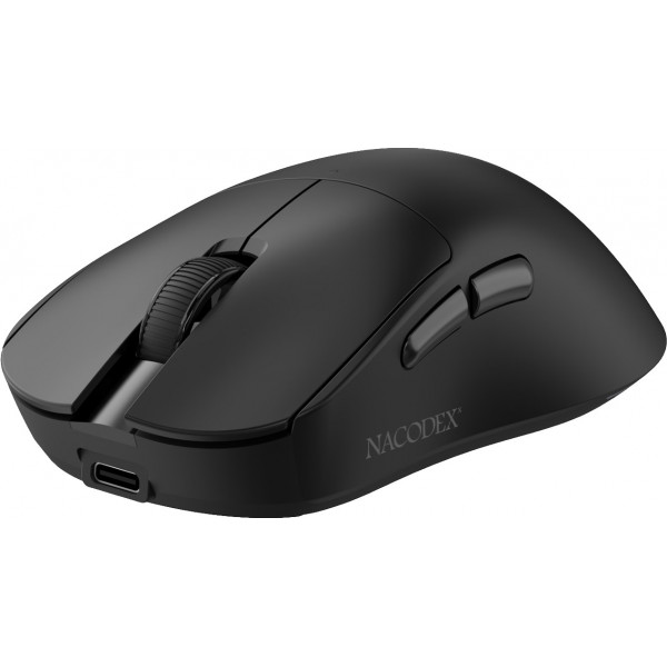 Миша бездротова Ajazz x Nacodex NJ08 MC Black (NJ08-MC-B)