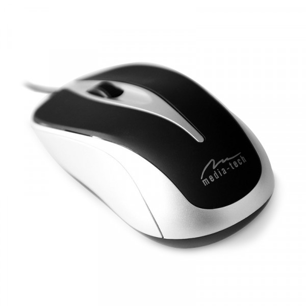 Миша Media-Tech Plano Silver (MT1091S)