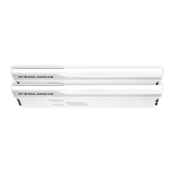 Модуль пам`ятi DDR5 2x16GB/6000 Prologix Onyx White (PRO32GB6000YW5K)