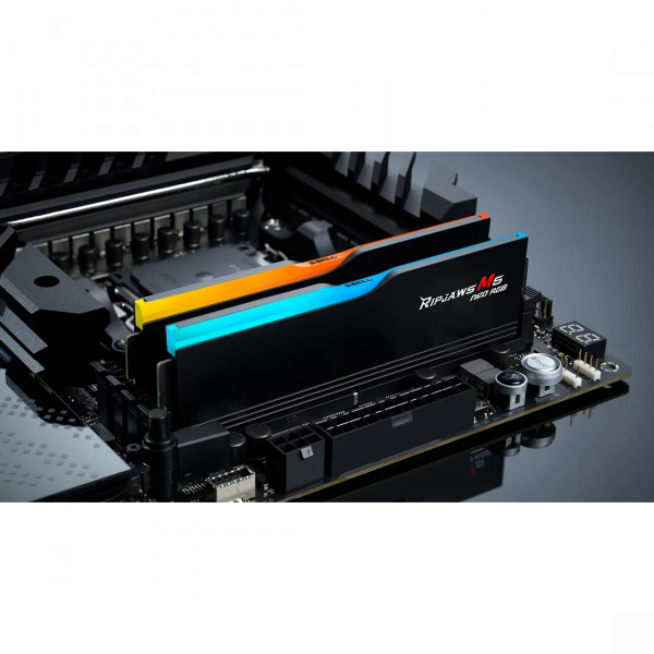 Модуль пам`ятi DDR5 2x32GB/6000 G.Skill Ripjaws M5 Neo RGB Black (F5-6000J3636F32GX2-RM5NRK)