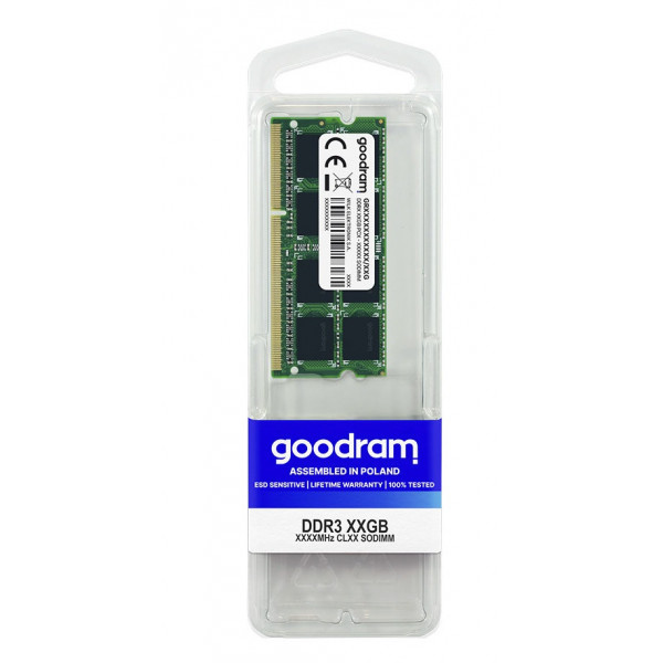 Модуль пам`ятi SO-DIMM 8GB/1600 DDR3 1,35V Goodram (GR1600S3V64L11/8G)